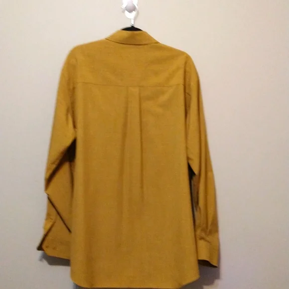 Mustard button up - Picture 3 of 3